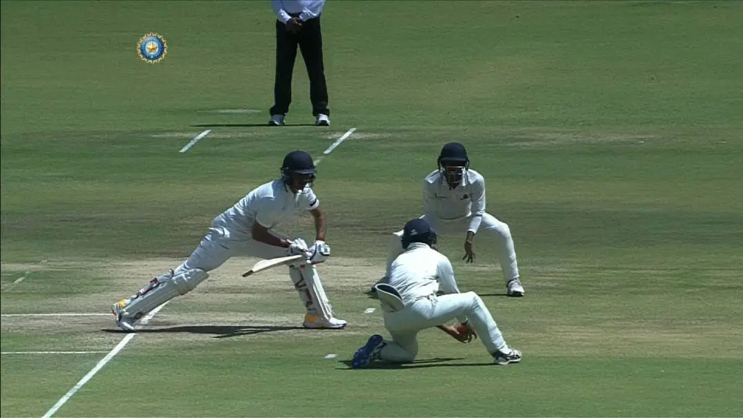 ബംഗാള്‍-സൗരാഷ്ട്ര ഫൈനലില്‍ നിന്ന്‌   Photo Courtesy: Twitter|BCCI Domestic