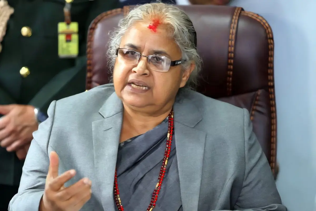 Sushila Karki | Photo credit- @RONBupdates