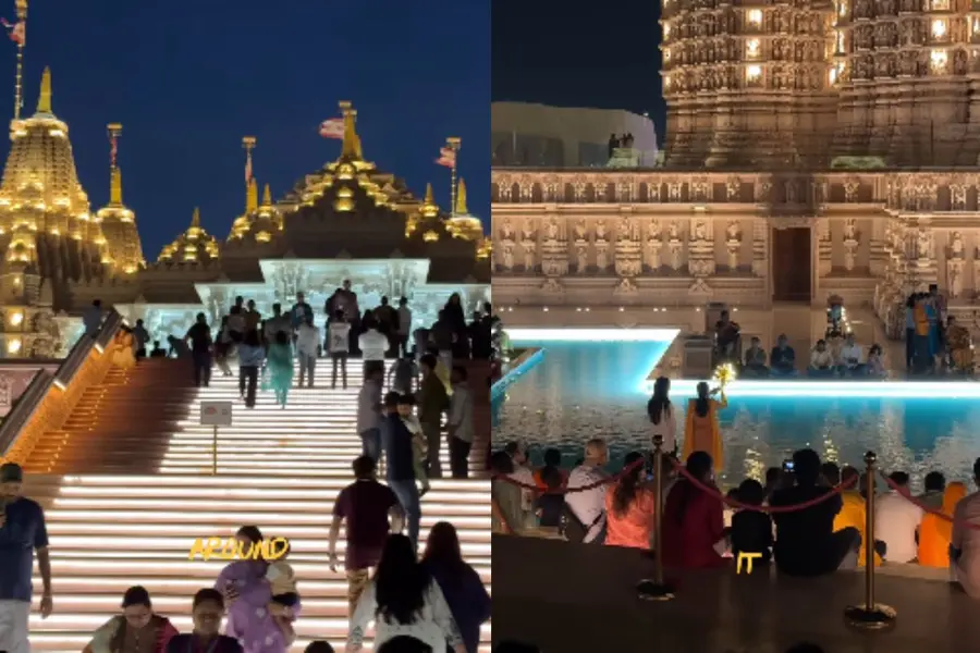 ‘I witnessed Ganga Aarti in UAE’: Indian influencer’s temple visit goes viral | WATCH