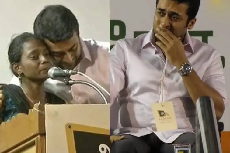 ഗായത്രിയുടെ കഥ കേട്ടപ്പോള് സങ്കടം നിയന്ത്രിക്കാനായില്ല; പൊട്ടിക്കരഞ്ഞ് സൂര്യ