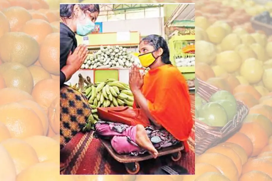ജീവിതത്തിന്റെ 'ലോക്ഡൗണ്' കടന്ന് ശാരദ ജോലിയിലേക്ക്