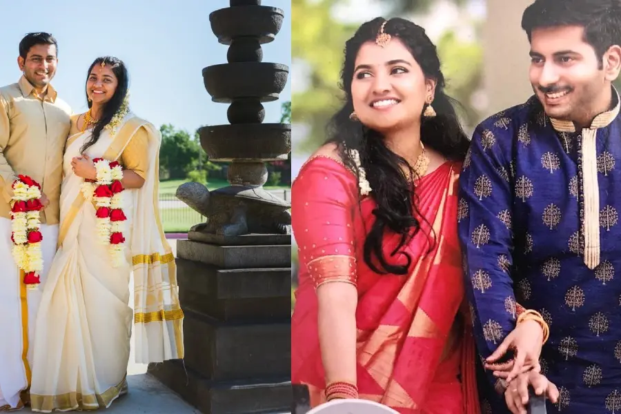 അബിനും ആതിരയും ഡാലസിൽ മിന്നുകെട്ടി; വീട്ടുകാർ കേരളത്തിലിരുന്ന് വീഡിയോ കോളില് കല്ല്യാണം കൂടി