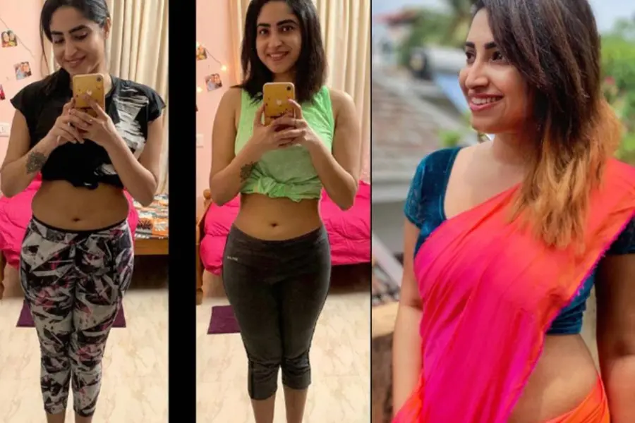 സൂക്ഷിച്ചു നോക്കേണ്ട ഉണ്ണീ, ഇതു ഫോട്ടോഷോപ്പല്ല; അമേയ ഭാരം കുറച്ചത് ഇങ്ങനെ...