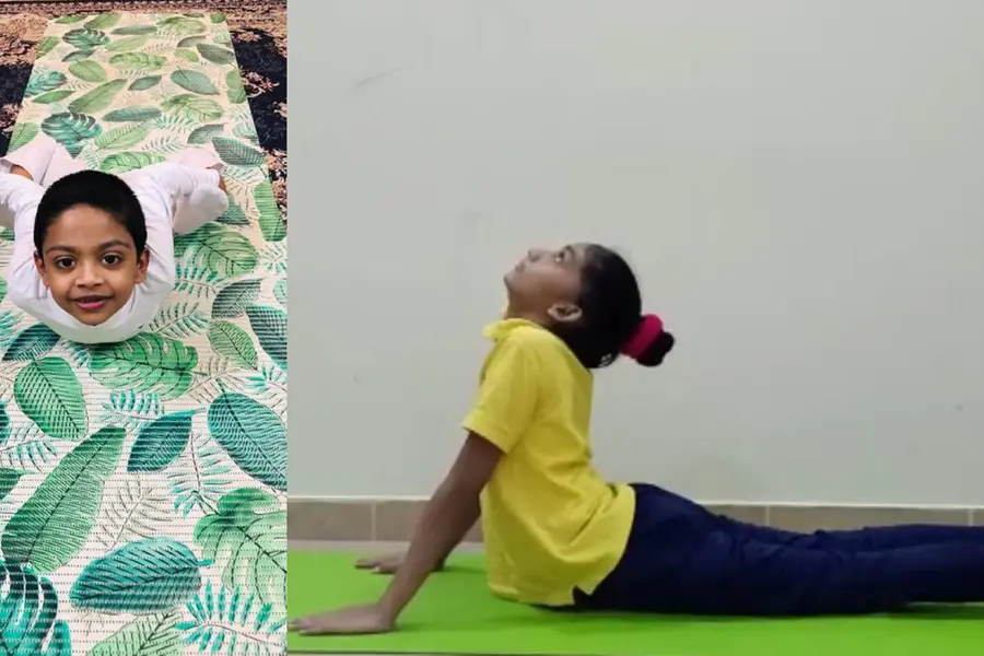 ഇന്ത്യന് സ്കൂള് വിദ്യാര്ത്ഥികള് യോഗ ദിനം ആഘോഷിച്ചു