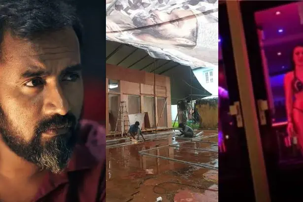 വെറും 14 ദിവസം, മഴ പെയ്തിട്ടും അജയൻ കൊച്ചിയിൽ 'റെഡ് ലെെറ്റ് ഡിസ്ട്രിക്ട്' ഒരുക്കി