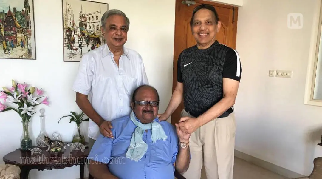 ടി.കെ മാധവന്‍, ഡോ. സി.കെ ഭാസ്‌കരന്‍ നായര്‍, ഡോ. മദന്‍ മോഹന്‍ എന്നിവര്‍ | Photo: Special Arrangement