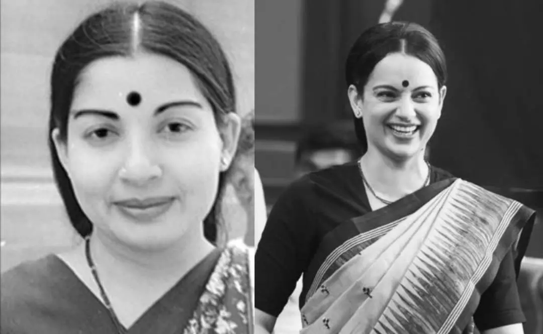 ജയലളിത, കങ്കണ | Photo: https:||twitter.com|KanganaTeam