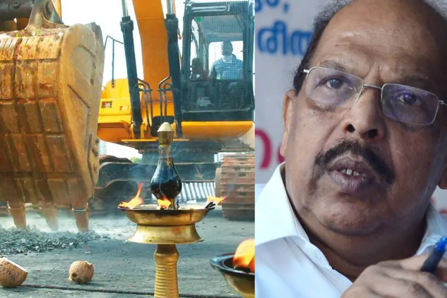 പാലാരിവട്ടം പാലം: പൂജ നടത്തിയത് കരാറുകാർ, സർക്കാരിന് പങ്കില്ല- മന്ത്രി സുധാകരന്