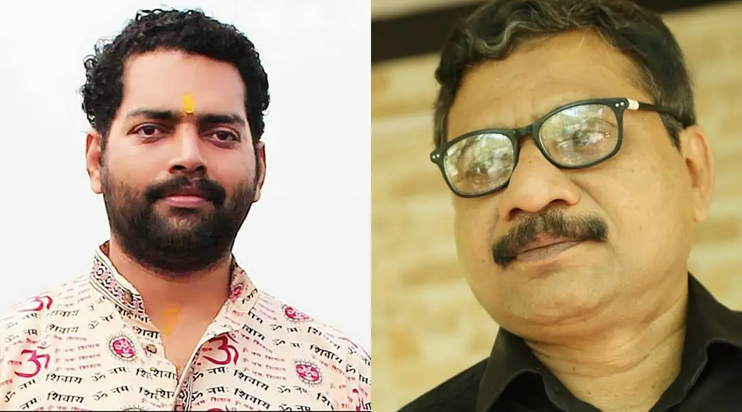 വിജീഷ് മണിയും റഫീഖ് അഹമ്മദും | Photo: www.facebook.com|RafeeqAhamedOfficial|?ref=page_internal, www.facebook.com|vijeeshvijaymani