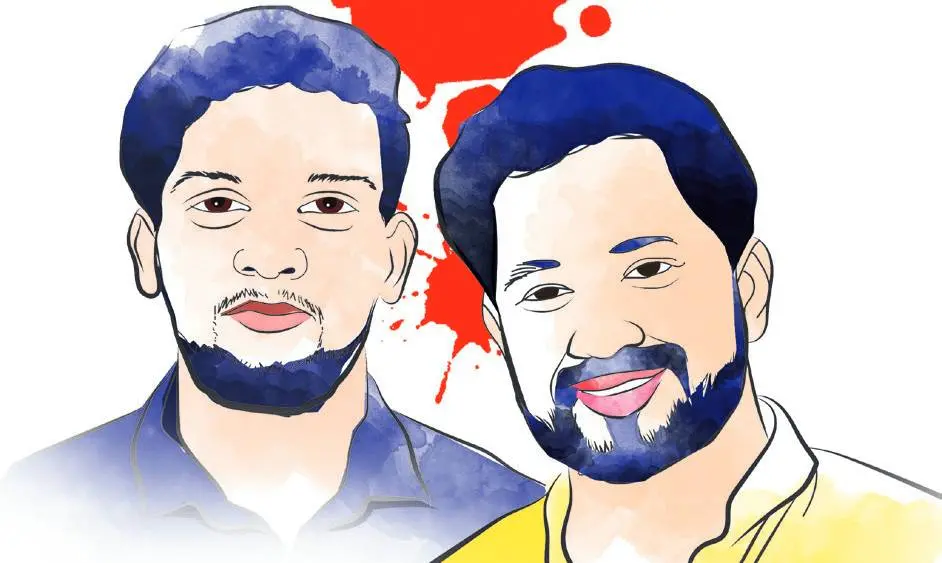 പെരിയയില് കൊല്ലപ്പെട്ട ശരത് ലാലും കൃപേഷും(രേഖാചിത്രം)| Photo: Mathrubhumi