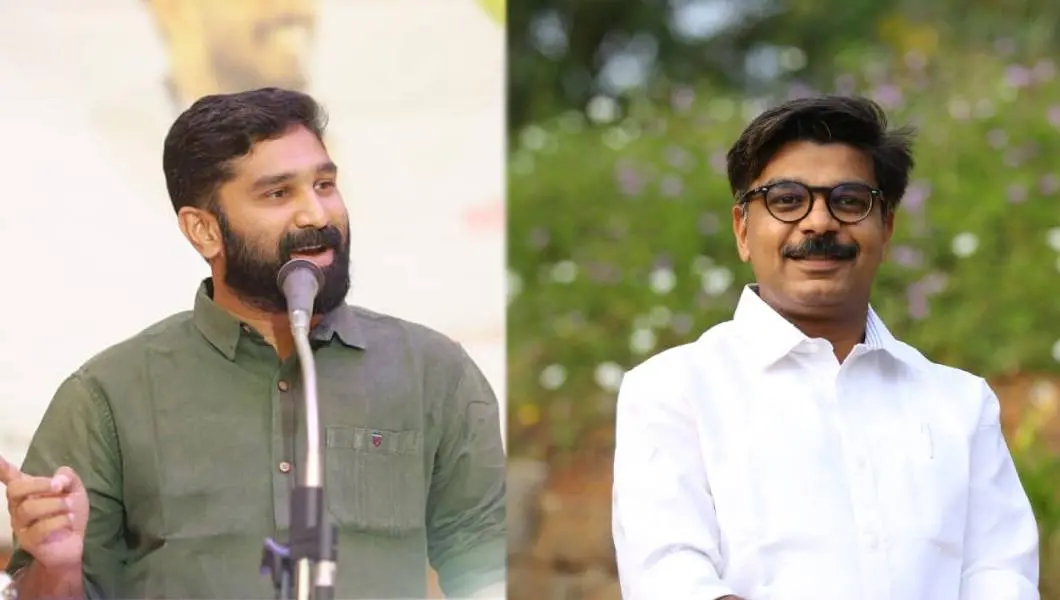 വിടി ബല്റാം, മാത്യു കുഴല്നാടന് | ഫോട്ടോ: Official Facebook accounts