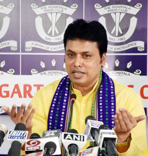 ബിപ്ലബ് കുമാര് ദേബ് | Photo: PTI