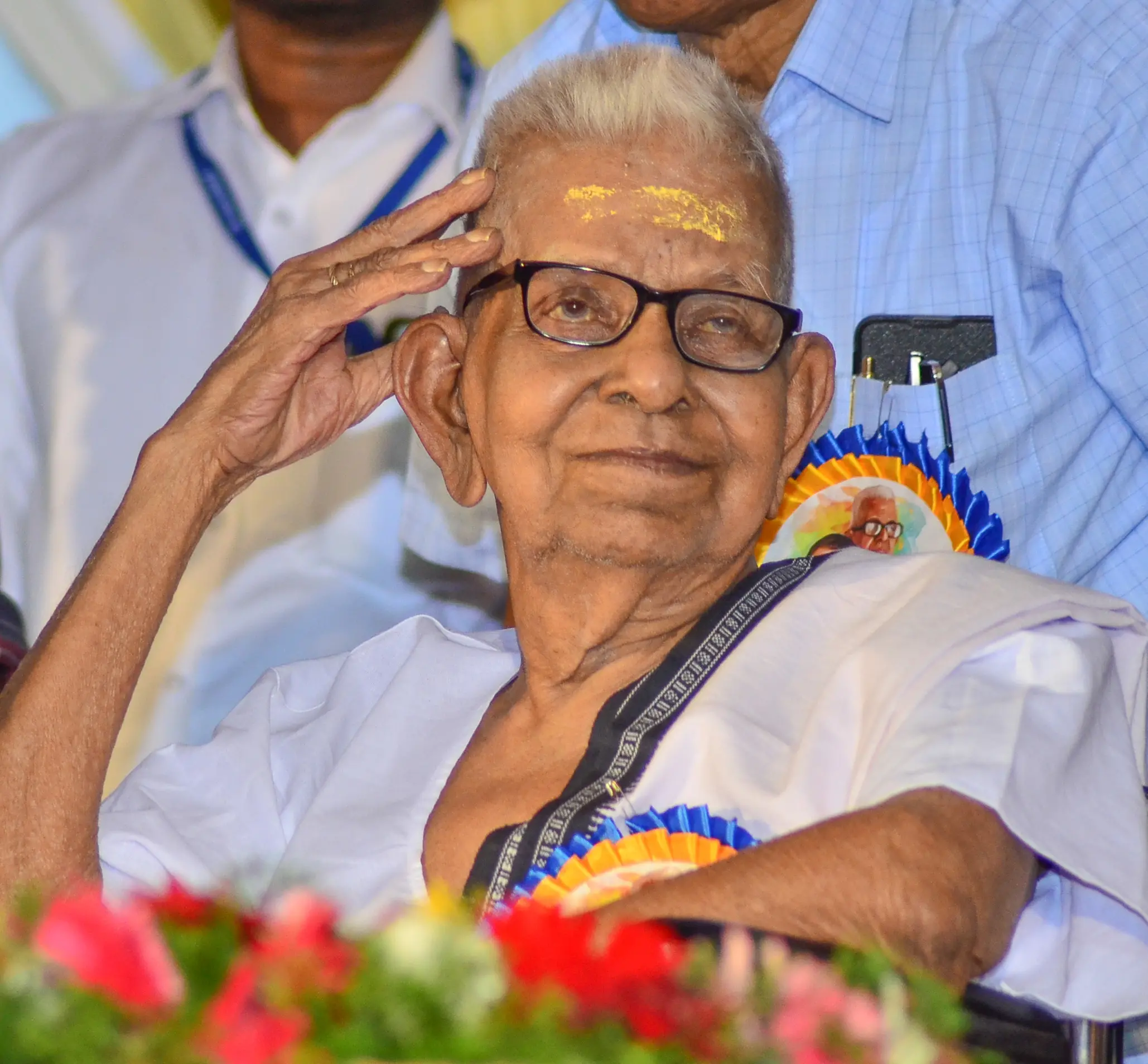 അക്കിത്തം അച്യുതന്‍ നമ്പൂതിരി| Photo: Mathrubhumi