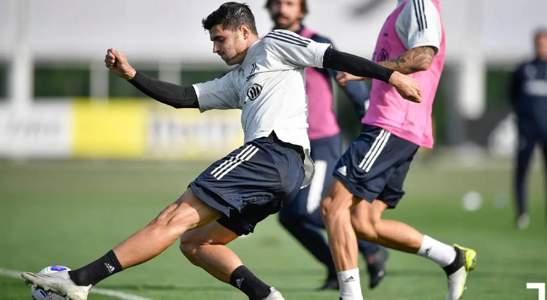 യുവന്റസ് താരങ്ങൾ പരിശീലനത്തിൽ | Photo: twitter.com|juventusfcen