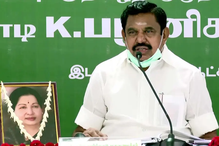 എഐഎഡിഎംകെ മുഖ്യമന്ത്രി സ്ഥാനാര്ത്ഥിയായി എടപ്പാടി പളനിസാമിയെ പ്രഖ്യാപിച്ചു