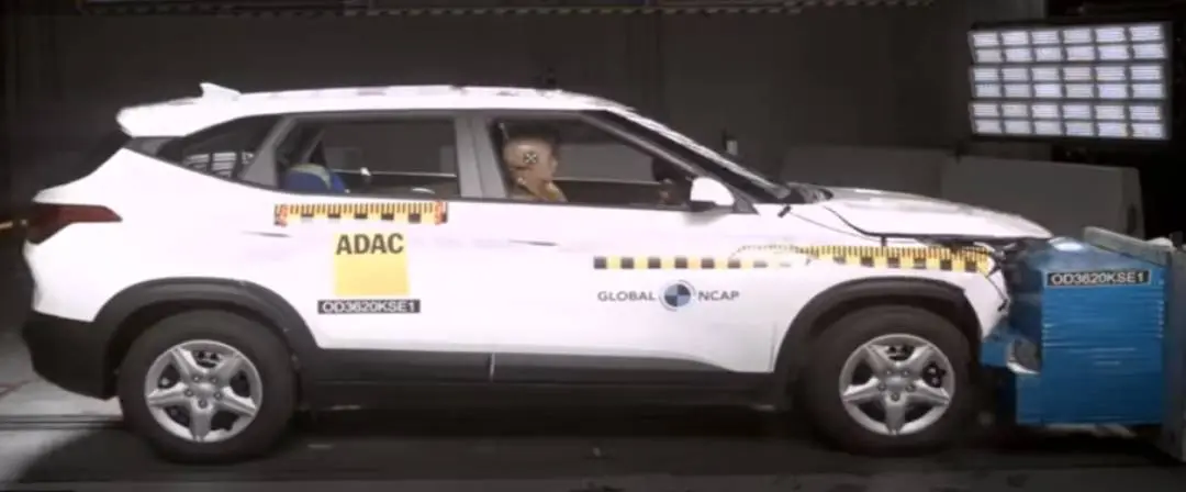 കിയ സെല്റ്റോസ് ക്രാഷ് ടെസ്റ്റ് | Photo: Global NCAP