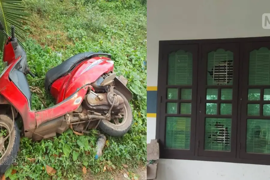 തിരുവനന്തപുരം വെമ്പായത്ത് ബി.ജെ.പി. സ്ഥാനാര്ഥിയുടെ വീടിന് നേരേ ആക്രമണം;സ്കൂട്ടര് അടിച്ചുതകര്ത്തു