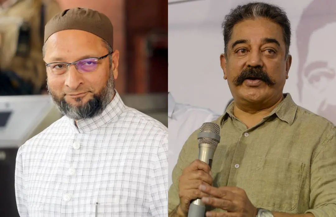 അസാദുദ്ദീന് ഒവൈസി, കമല്ഹാസന് | മാതൃഭൂമി