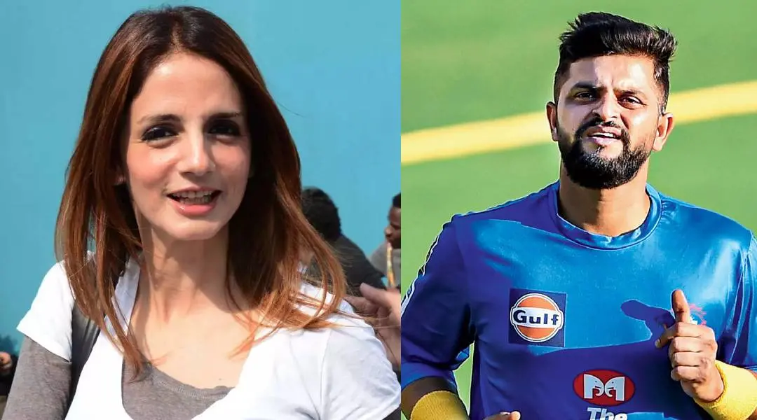 Sussane khan, suresh raina