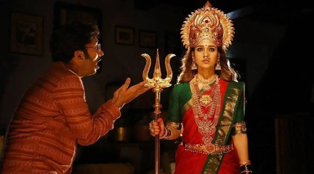 മൂക്കുത്തി അമ്മനിൽ ആർ.ജെ. ബാലാജിയും നയൻതാരയും