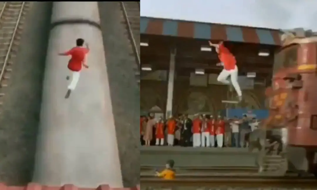 സമൂഹ മാധ്യമത്തില് വൈറലായ ദൃശ്യം| screengrab