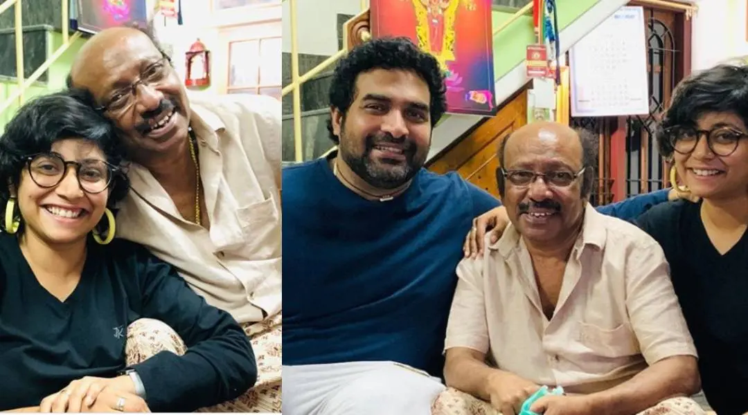 ഗായിക അഭയ ഹിരണ്മയിയും അമ്മാവന് കൊച്ചുപ്രേമന് എന്ന കെ.എസ്. പ്രേംകുമാറും, അഭയയും കൊച്ചുപ്രേമനും സംഗീതസംവിധായകന് ഗോപീസുന്ദറിനൊപ്പം | Photo: instagram.com|abhayahiranmayi|