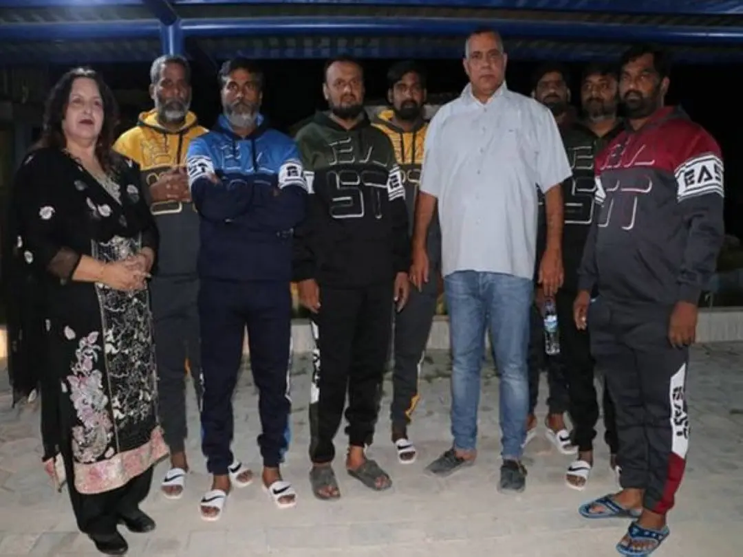 ലിബിയയില്‍ തട്ടിക്കൊണ്ടുപോകപ്പെട്ട ഇന്ത്യന്‍ പൗരന്മാര്‍ | Photo: ANI