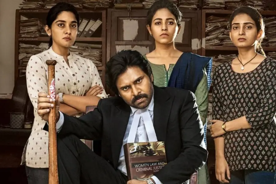 പിങ്ക് തെലുങ്ക് റീമേയ്ക്ക്; പവൻ കല്യാണിന്റെ 'വക്കീൽ സാബ്' പോസ്റ്റർ