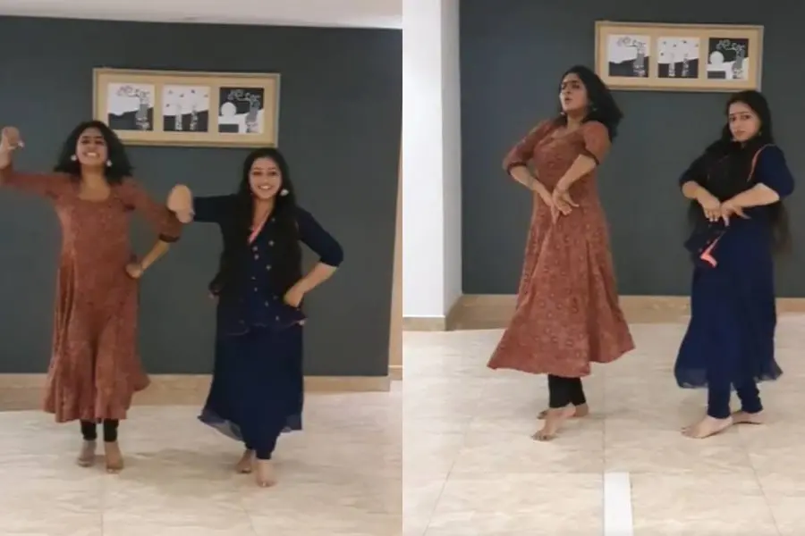 'പാതിരാ നൃത്ത'വുമായി അനു സിത്താരയും നിമിഷയും; വീഡിയോ