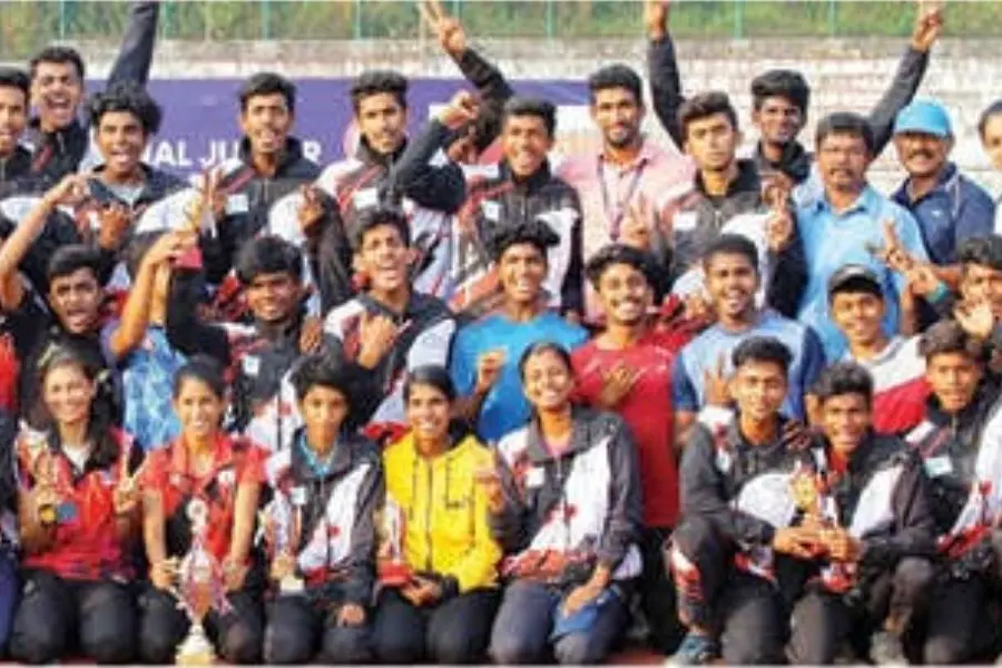 ദക്ഷിണേന്ത്യ ജൂനിയര് അത്ലറ്റിക്സ്; കേരളം രണ്ടാമത്
