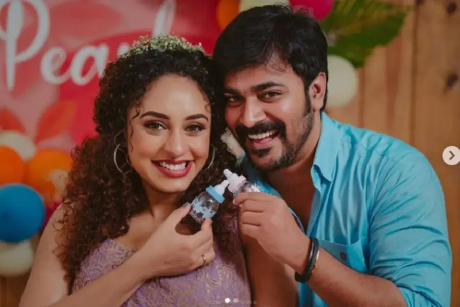 കണ്മണിയെ വരവേറ്റ് പേളി മാണിയും ശ്രീനിഷും