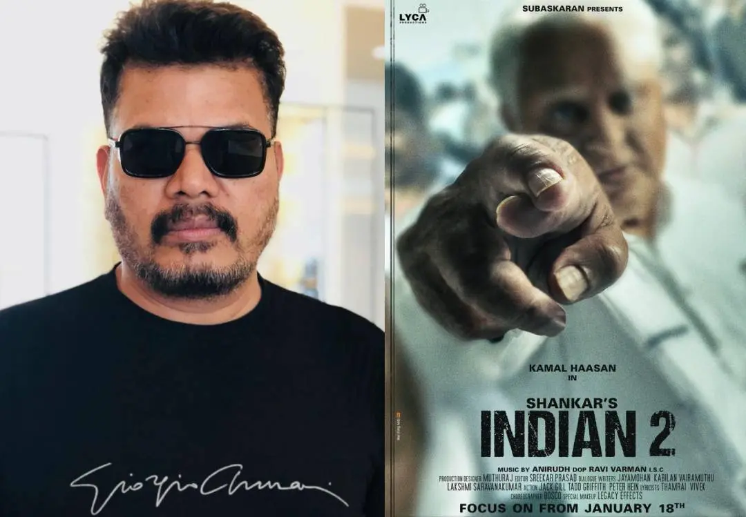 ഷങ്കര്, ഇന്ത്യന് 2 ല് നിന്നുള്ള പോസ്റ്റര്