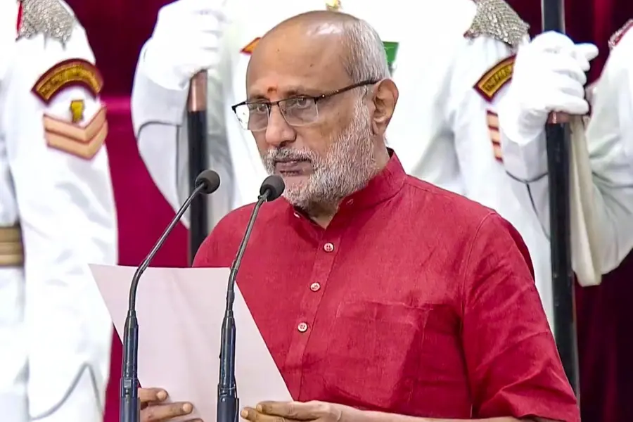 CP Radhakrishnan takes oath as India’s 15th Vice President