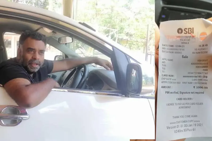 കണ്ണ് നിറഞ്ഞ് അവന് പറഞ്ഞു, മാറി പോയി, ഡീസലിന് പകരം പെട്രോള് അടിച്ചു; വൈറലായി എഫ്.ബി. പോസ്റ്റ്