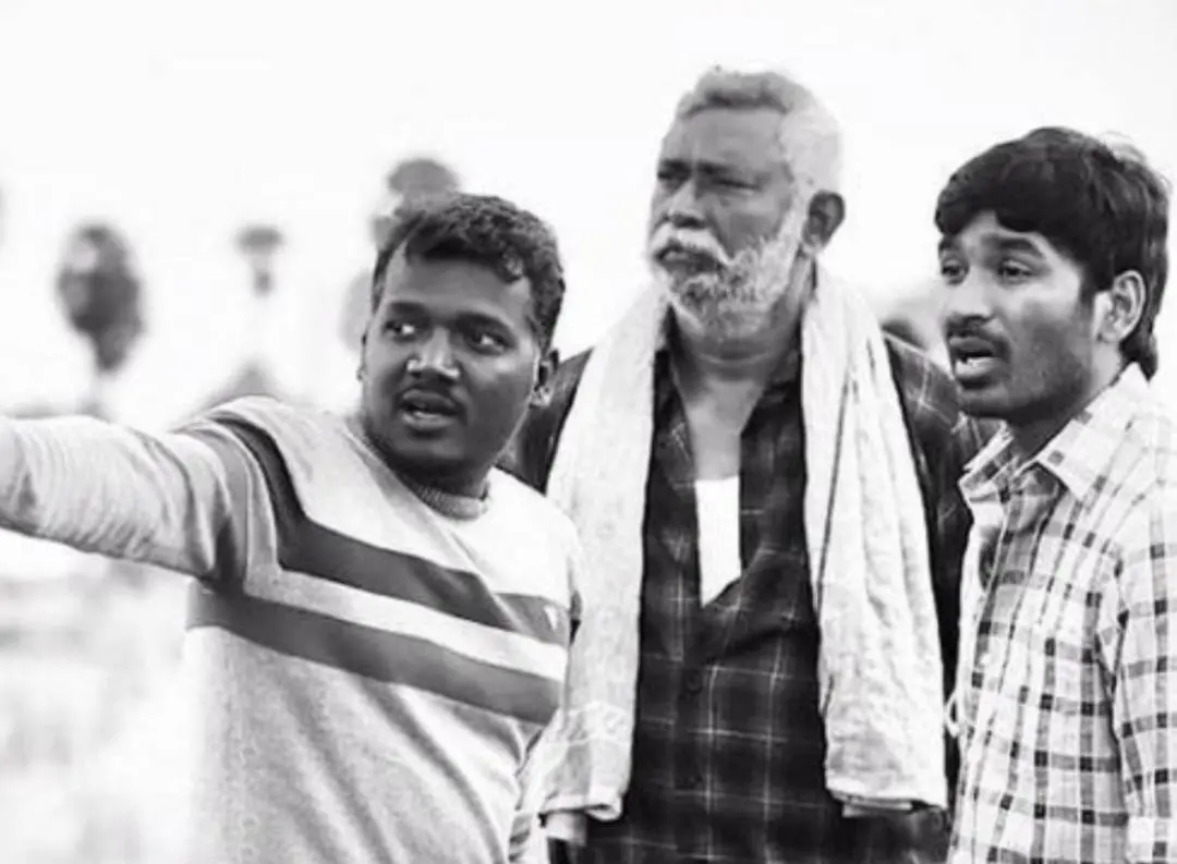 ലാല് ധനുഷിനും മാരി സെല്വരാജിനുമൊപ്പം