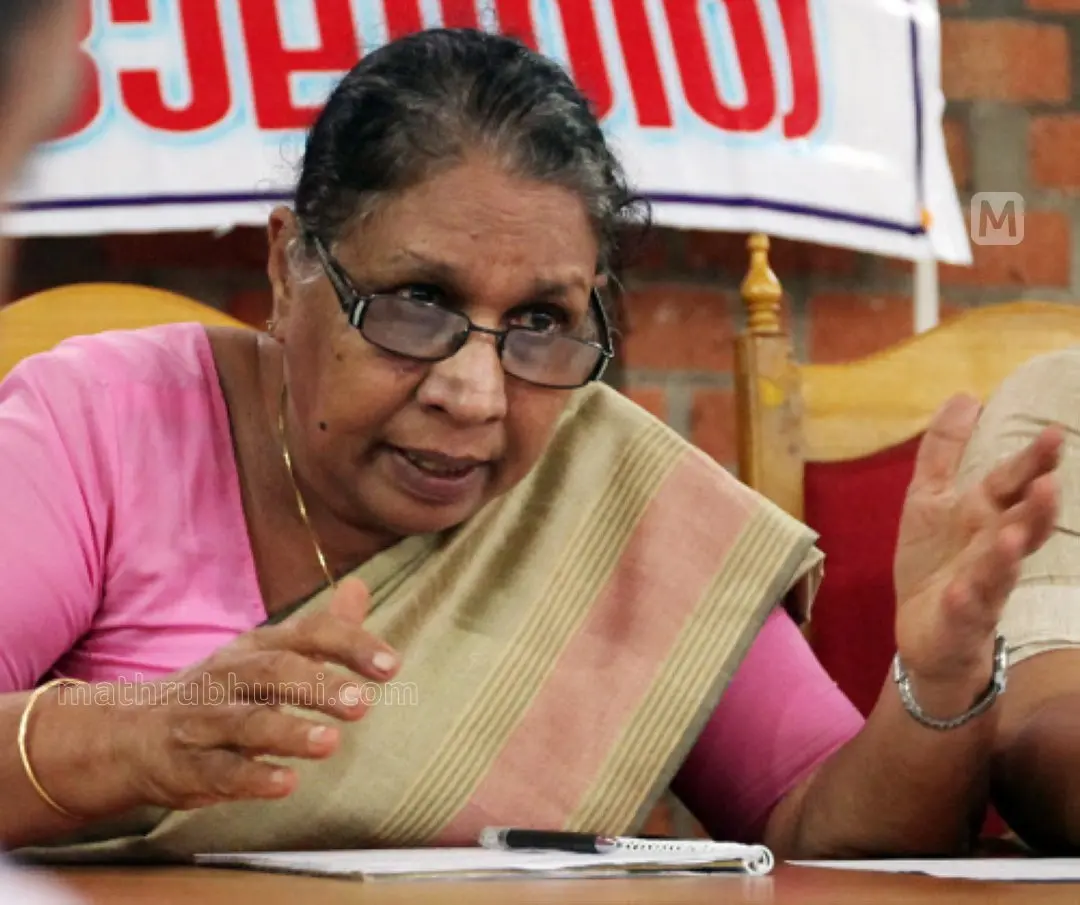 എം.സി.ജോസഫൈന്| Photo:Mathrubhumi