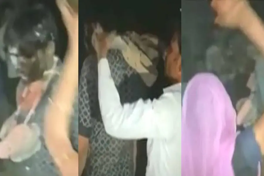 സ്ത്രീകളെ ശല്യംചെയ്തു; യുവാവിനെ മൂത്രത്തില് കുളിപ്പിച്ച് നാട്ടുകാര്, സ്ത്രീകളടക്കം മര്ദിച്ചു