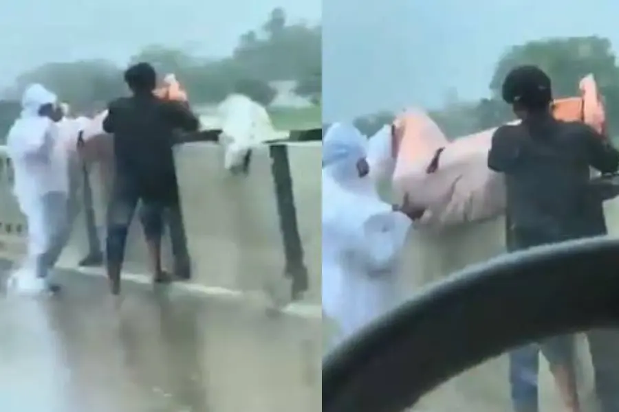 മൃതദേഹം പുഴയിൽ എറിയുന്നത് കാണിച്ച ചാനലിനെതിരെ രാജ്യദ്രോഹകുറ്റം ചുമത്തിയിട്ടുണ്ടാകുമോ?-സുപ്രീംകോടതി