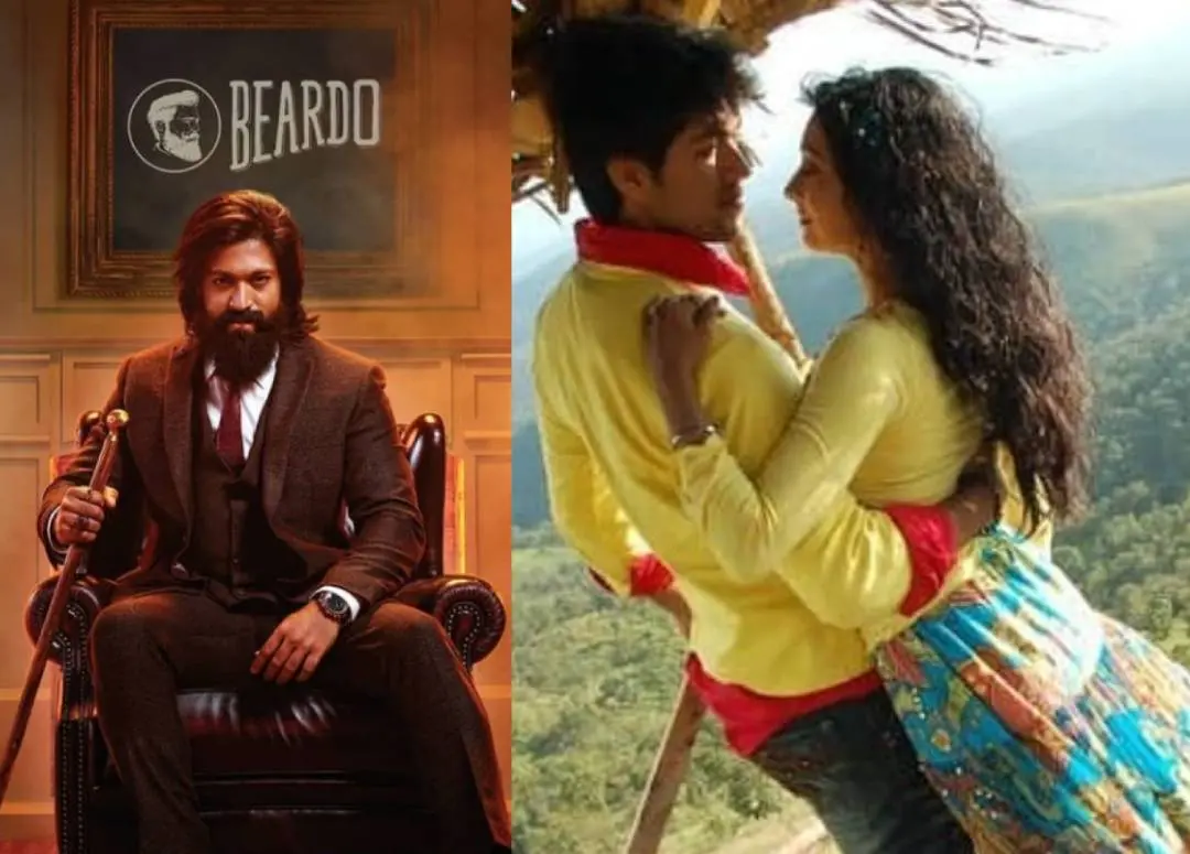 യാഷ്, ഭാര്യ രാധിക പണ്ഡിറ്റിനൊപ്പം യാഷ് മൂങ്കിനാ മനസ്സ് എന്ന ചിത്രത്തിൽ| Photo: Instagram.com|thenameisyash|?hl=en