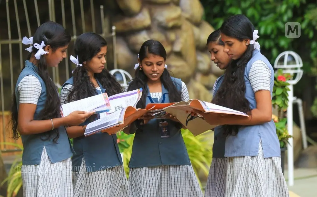 തൃശൂര് മുക്കാട്ടുകര ബെത്ലഹേം എച്ച്.എസ്.എസ്. വിദ്യാര്ഥികള് | ഫോട്ടോ: ജെ. ഫിലിപ്പ് മാതൃഭൂമി
