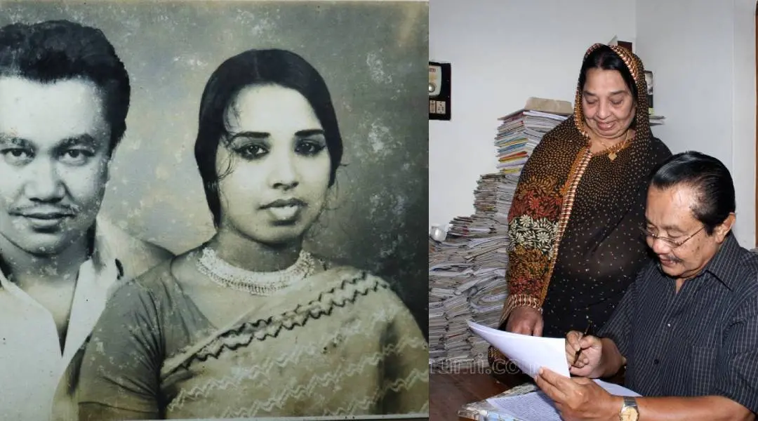 യു.എ ഖാദറും ഫാത്തിമയും