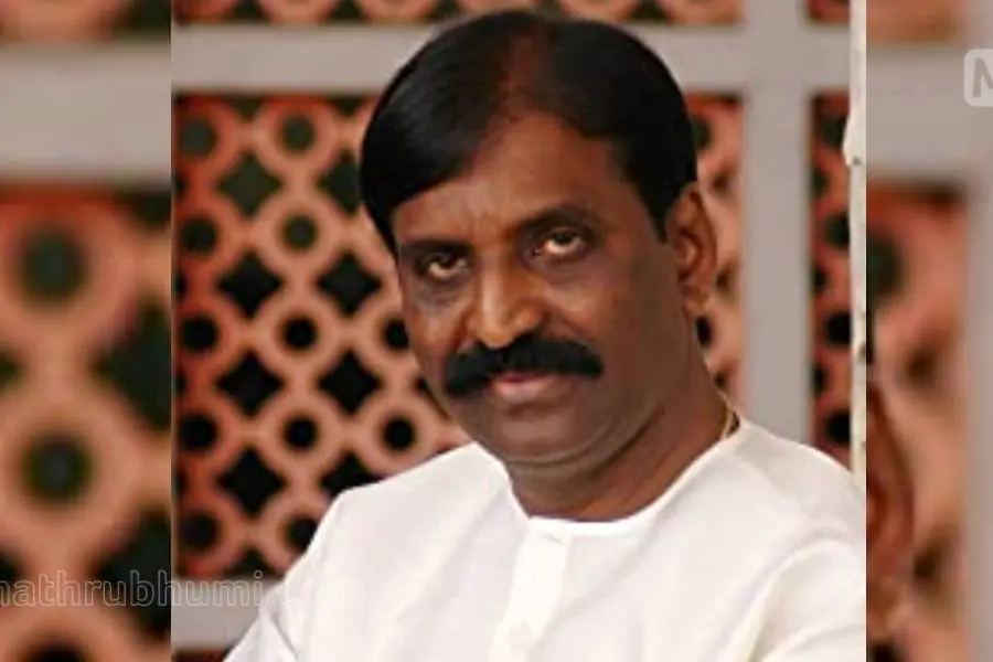 ഒ.എന്.വി പുരസ്കാരം തമിഴ്കവി വൈരമുത്തുവിന്