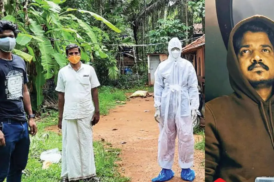സിനിമാതാരമല്ല; ഇവിടെ കോവിഡ് പോരാളിയാണ് ലുക്മാൻ