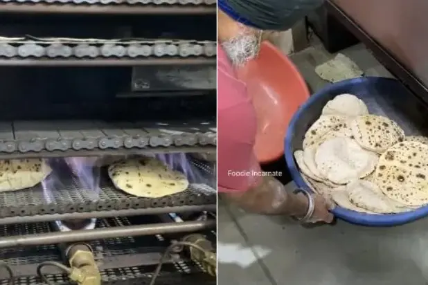 50 കിലോ ആട്ട കുഴയ്ക്കാന് 20 മിനിറ്റ്,മണിക്കൂറില് 4000 റോട്ടി, വീഡിയോ കണ്ടത് 20 ലക്ഷത്തിലധികം പേര്