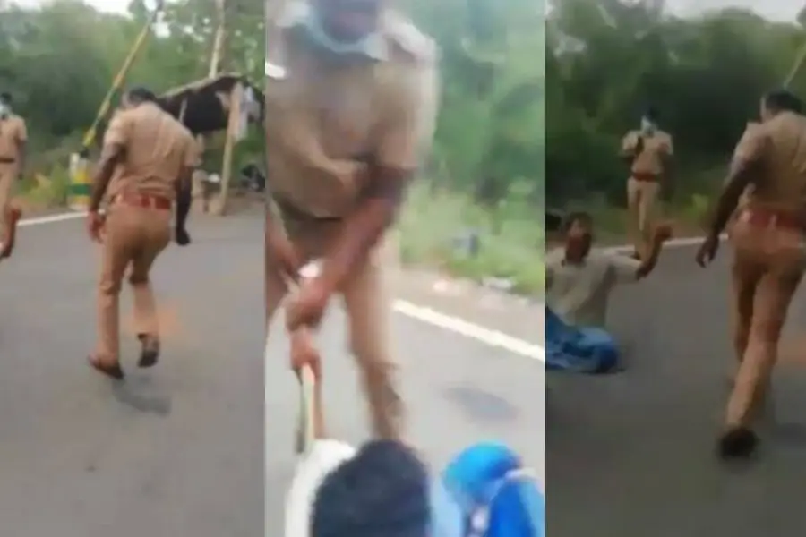 തമിഴ്നാട്ടില് പോലീസിന്റെ ക്രൂരത, റോഡിലിട്ട് തല്ലിച്ചതച്ച യുവാവ് കൊല്ലപ്പെട്ടു; എസ്.ഐ. അറസ്റ്റില്