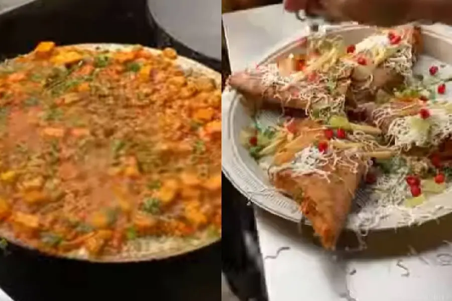 പഴങ്ങൾ നിറച്ച് മസാല ദോശ, എന്തിനീ ക്രൂരത എന്ന് ഭക്ഷണ പ്രേമികൾ; വൈറൽ വീഡിയോ
