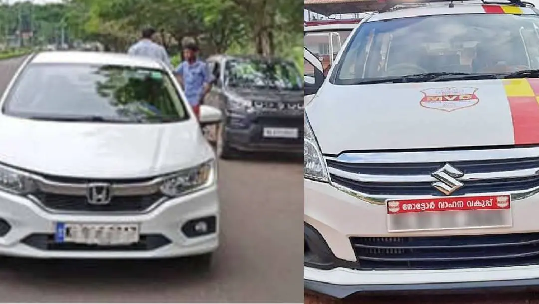 ഇന്ഫോപാര്ക്ക് എക്സ്പ്രസ് ഹൈവേയില് നടുഭാഗത്ത് കാര് നിര്ത്തിയിട്ട ശേഷം വാക്കുതര്ക്കത്തില് ഏര്പ്പെട്ട കാര് യാത്രക്കാര് | ഫോട്ടോ: മാതൃഭൂമി