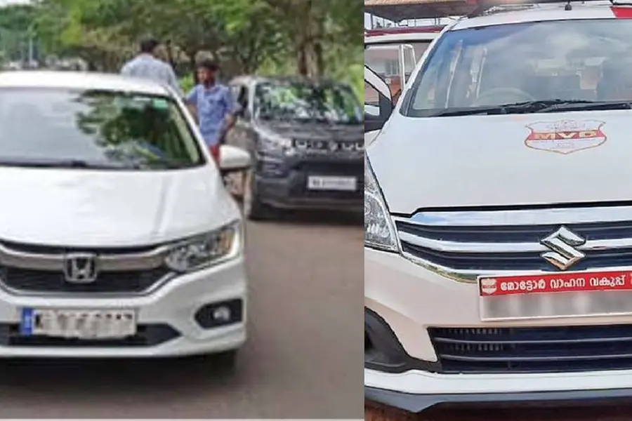 ഉപദേശം കാർ തടഞ്ഞ് നടുറോഡില്; ഉപദേശിക്ക് പിഴയിട്ട് മോട്ടോര് വാഹന വകുപ്പ്