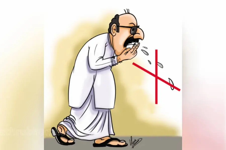 റോഡില് തുപ്പല്ലേ... 'സ്റ്റോപ്പ് ഇന്ത്യ സ്പിറ്റിങ്' പ്രചാരണം സംസ്ഥാനത്തും