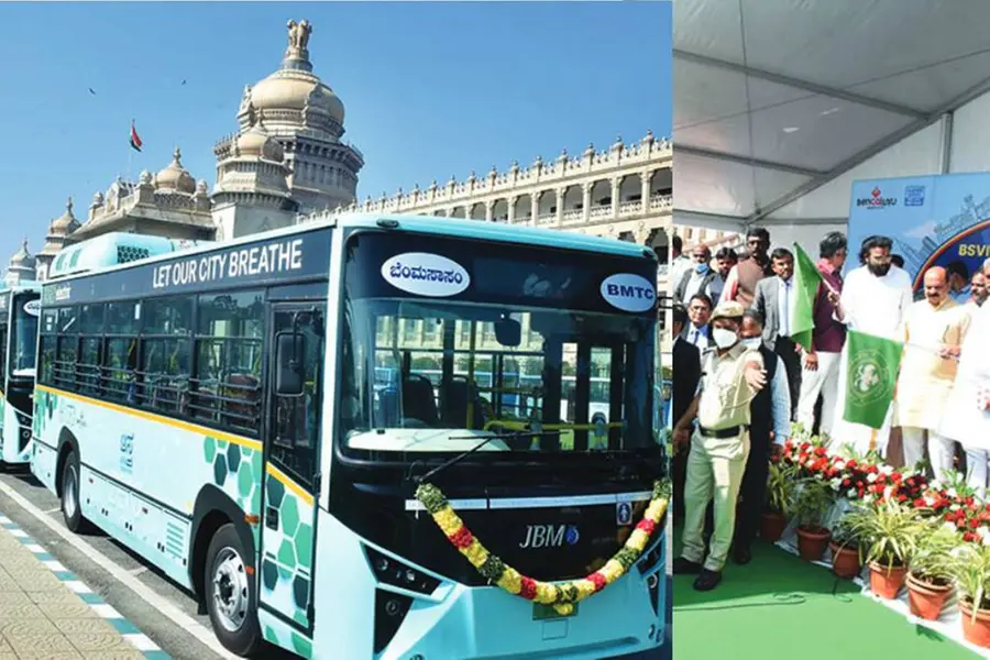 ഒറ്റത്തവണ ചാര്ജ് ചെയ്താല് 180 കിലോമീറ്റര്; 40 ഇലക്ട്രിക് ബസുകള് നിരത്തിലിറക്കി ബി.എം.ടി.സി.